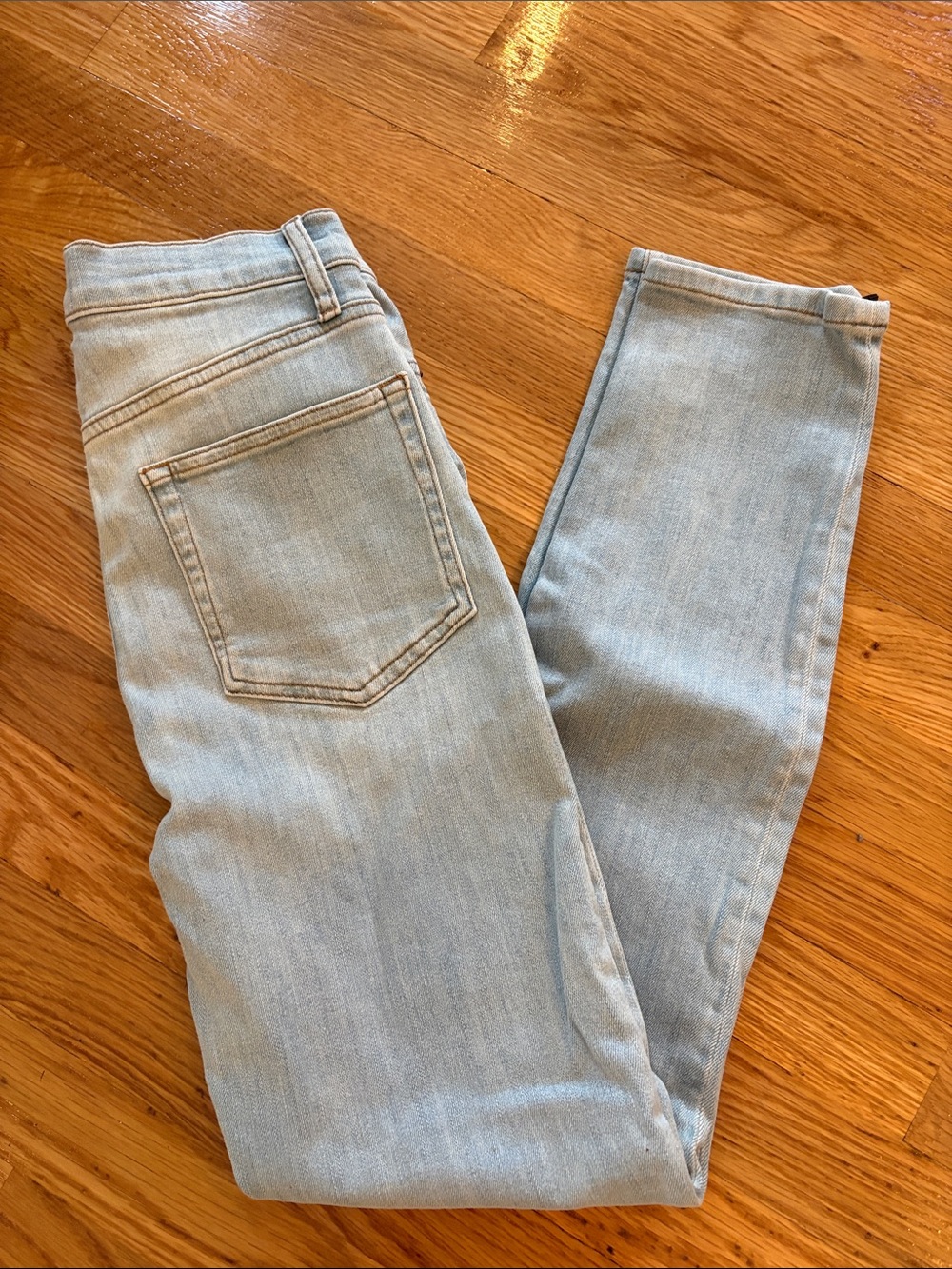 Reformation Light Blue Skinny Jeans